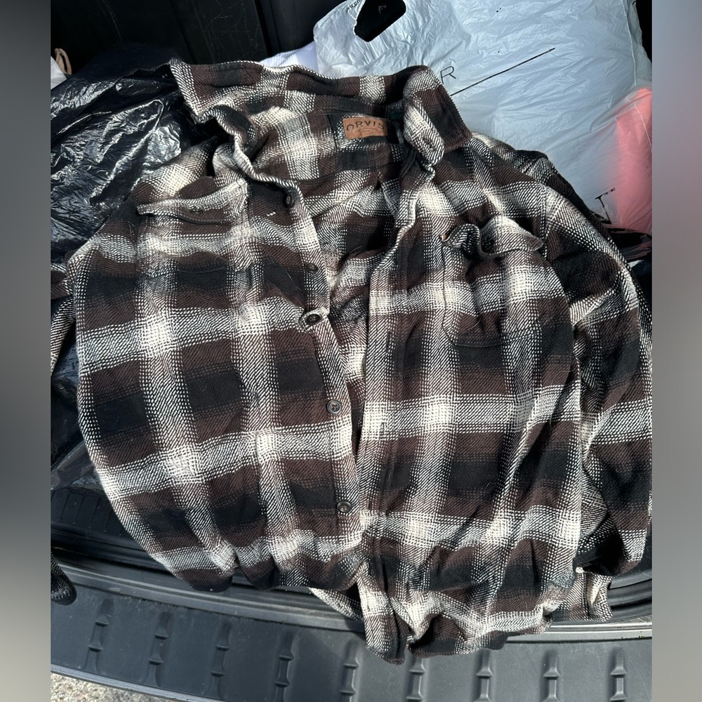 Flannel Shacket from Costco